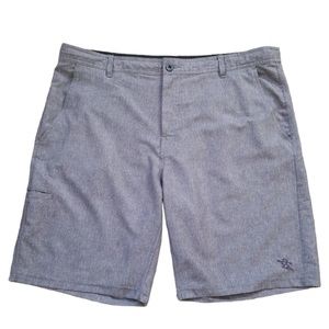 Da Hui Hybrid Collection Men’s Heather Grey Hybrid‎ Shorts Sz. 40